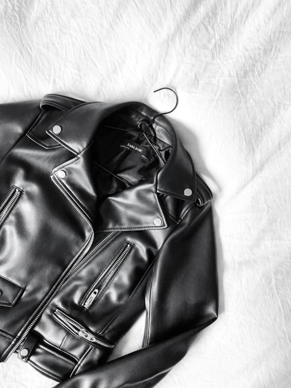 Leather Biker Jacket image 1
