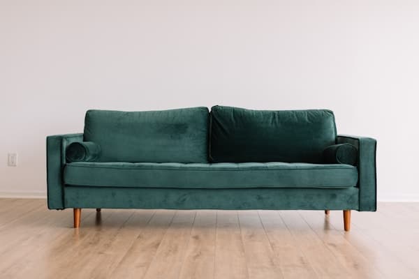 3-Seater Velvet Sofa